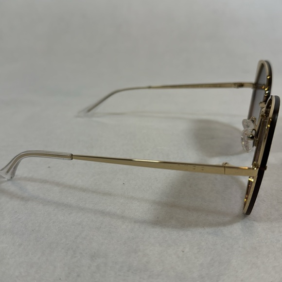 DIFF Eyewear Cora Sunglasses Gold + Blue to Lavender flash New in Box - Picture 5 of 12